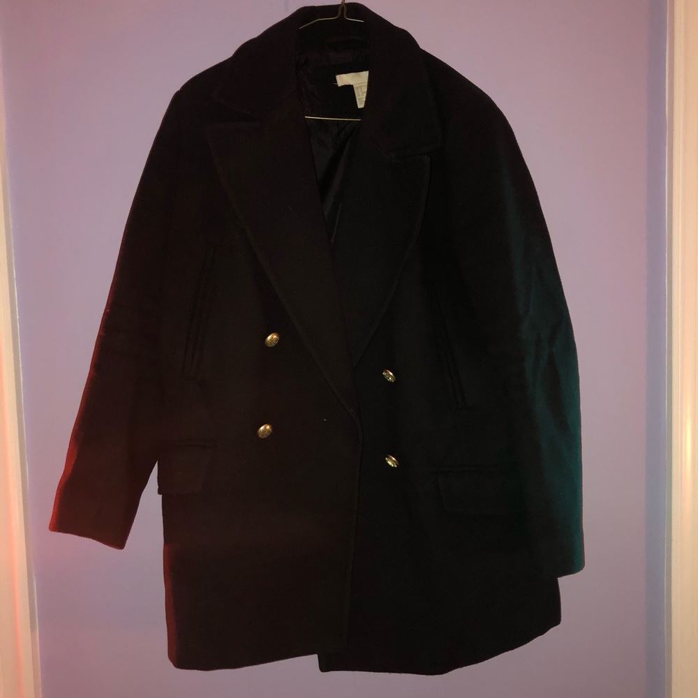 Blue H&M Peacoat